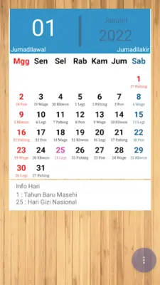 Kalender Jawa android App screenshot 6